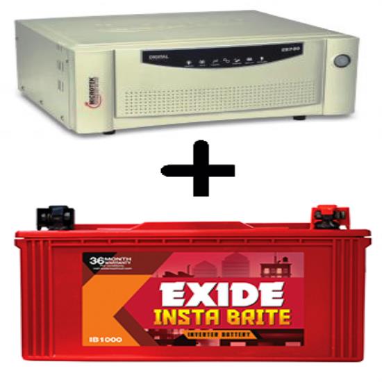 Exide Instabrite IB1000 100AH Battery